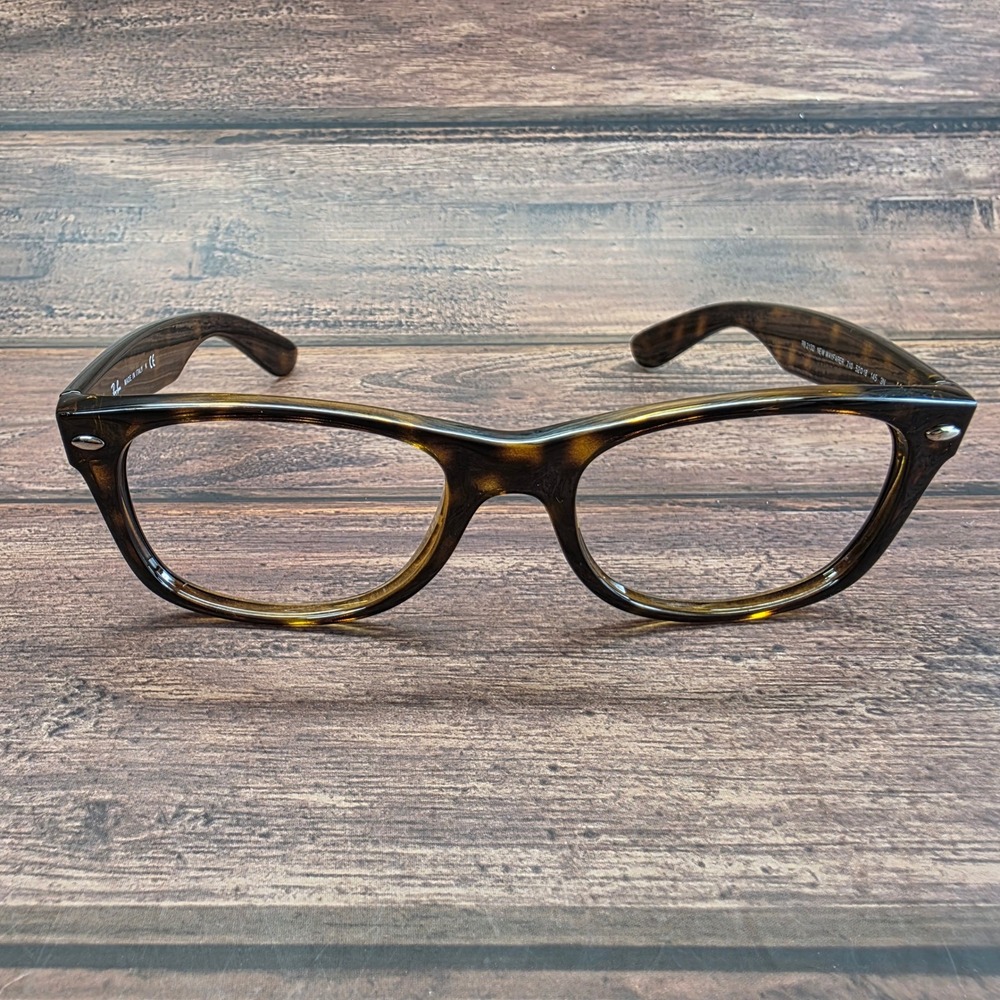 Ray-Ban RB 2132 New Wayfarer Tortoise Eyeglasses 710 52-18 145 Italy